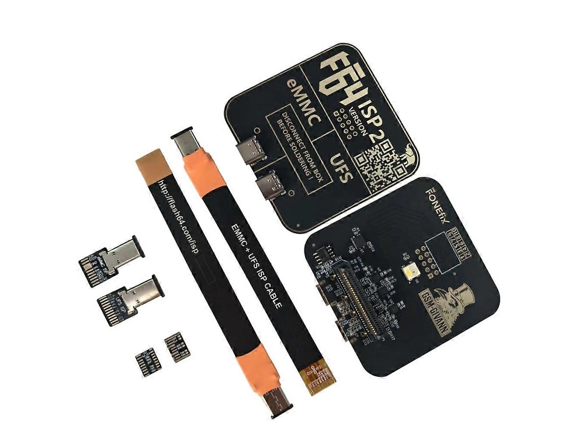 Adaptador Isp F64 Emmc + Ufs E Flex 2 Em 1