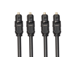 Lurelia Cabo Óptico De Áudio Toslink/spdif/macho-macho 1 M