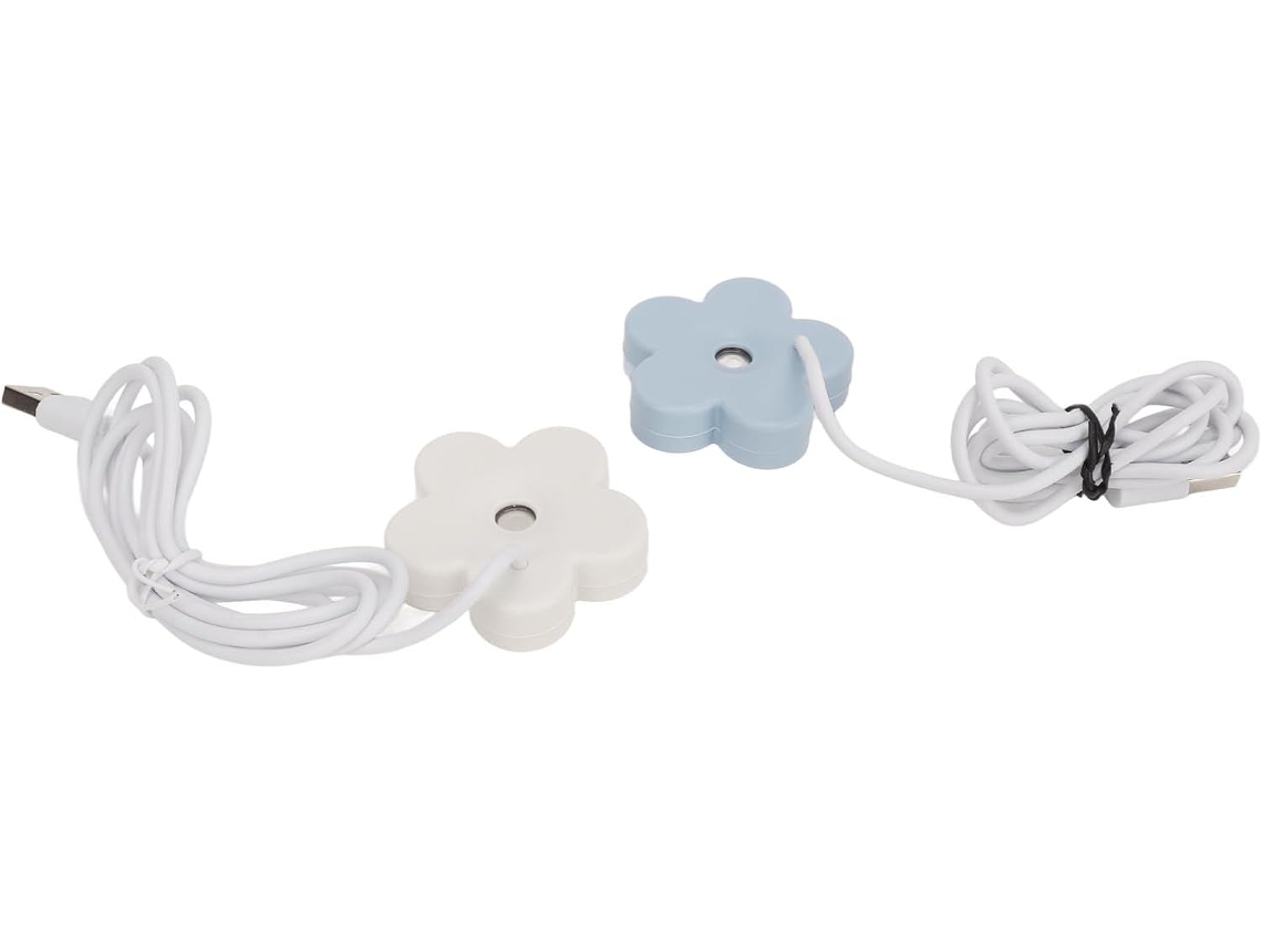 Umidificador Usb Pequeno Em Formato De Flor, Mini E Criativo, Para Viagens, Cabeceira, Escritório