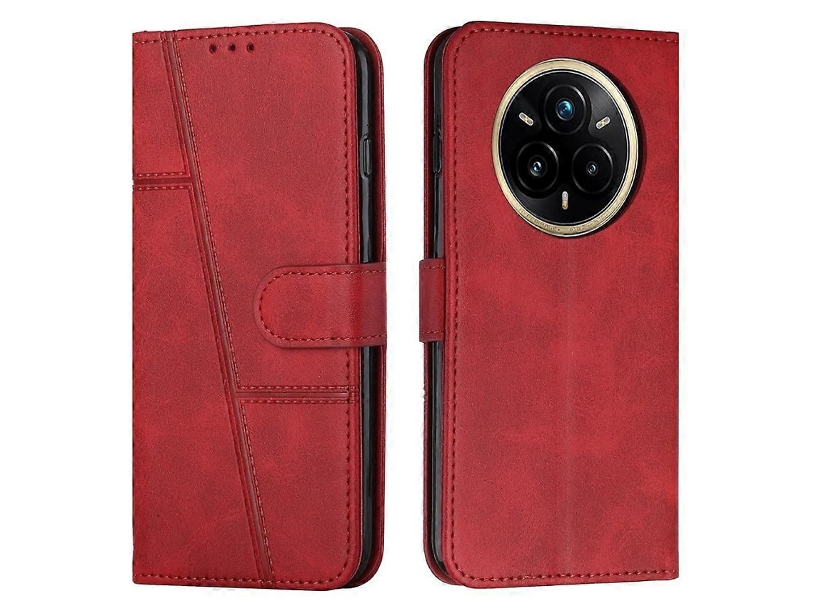 Compatível Para Realme 14 Pro 5g Capa De Couro Suporte Protetor De Telefone