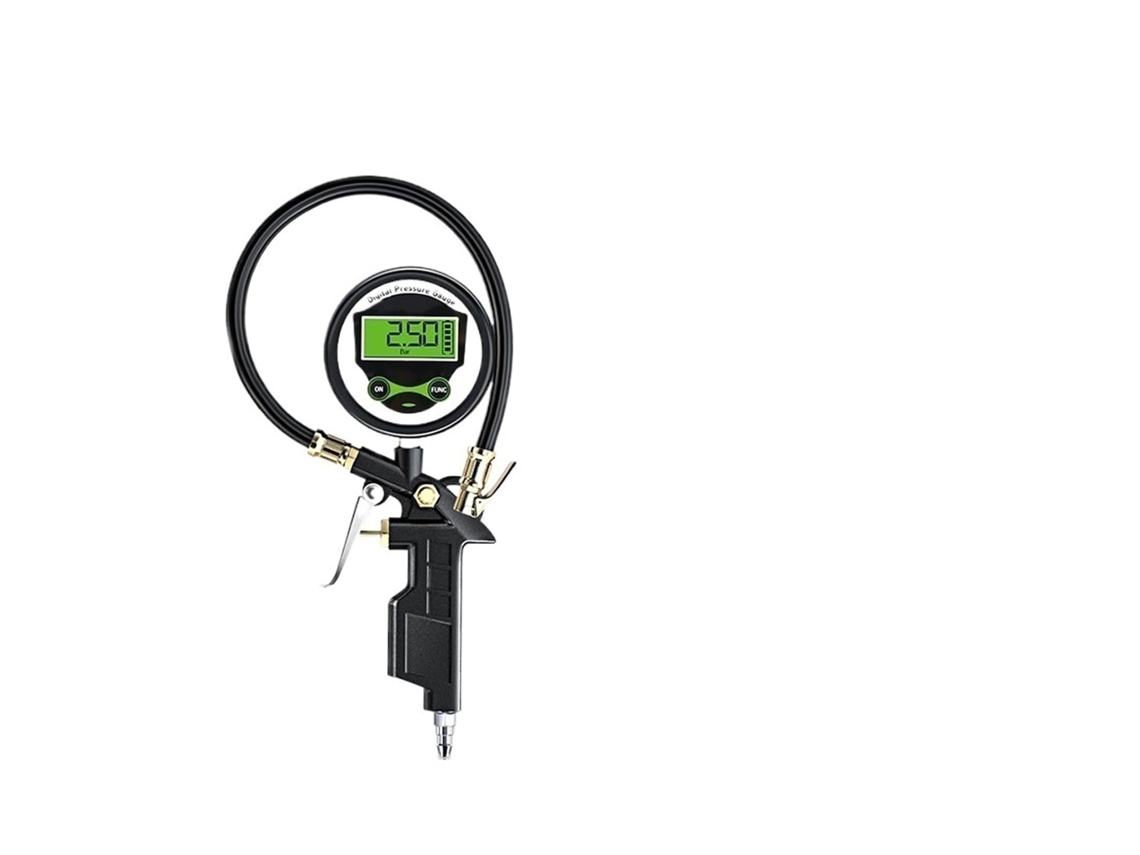Manômetro Digital Pneus Carro Moto Bicicleta