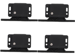 Wooneky Conjunto De 4-travas Porta Deslizante Com Fechamento Automático Compartimento Rv