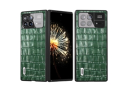 Capa De Celular De Couro Com Textura De Crocodilo Abeel