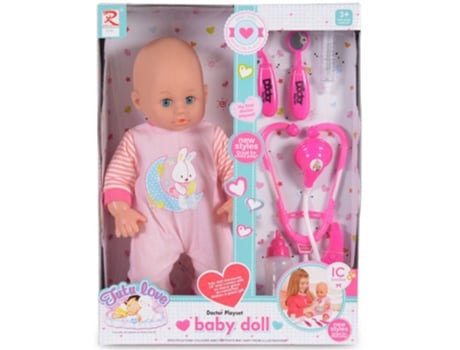 Bebé de Brincar TUTU LOVE com Kit Médico (Idade Mínima Recomendada: 36 meses)