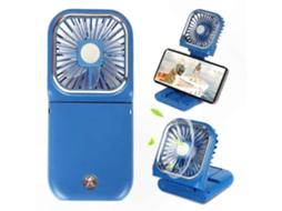 Ventilador Portátil Compacto Com Bateria Recarregável Usb, Funcionalidade De Banco De Energia E Design Portátil Olysi Shop