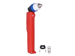 Cabeça De Soplete De Plasma P80 Com Mangueira Curva E Rodinha Guiadora, Acessório Para Máquina De Corte