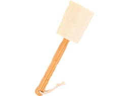 Escova De Banho Bucha Natural, Ferramenta De Limpeza Esfoliante Para Pele Com Cabo