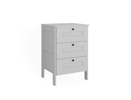Cómoda Ajaton VITALISPA Branco (88.4 cm)