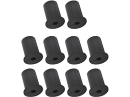 Kit De Passagem Cabos Com Ilhós Silicone Para Furos Na Parede,