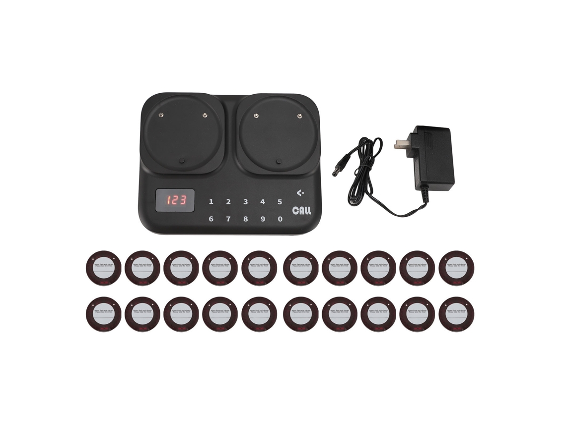 Sistema Wireless Buzzer Long Range 800m Us Plug