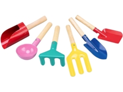 Conjunto de ferramentas de jardinagem com pá para crianças SFUSHOS