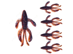 Bionic Lure Soft Bait (4wd Design, Bionic Fish Attraction) Yuexinghui 5pcs 7.5cm/6.5g