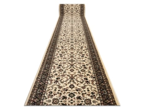 Conjunto de Passadeira DYWANY LUSZCZOW Heat Royal Adr Polipropileno Bege (100x460cm)