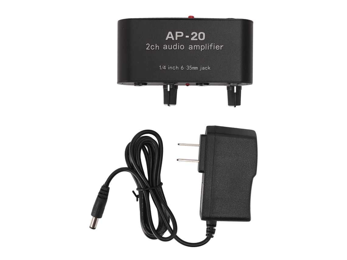 Amplificador de Áudio EOOCOO, entrada/saída balanceada
