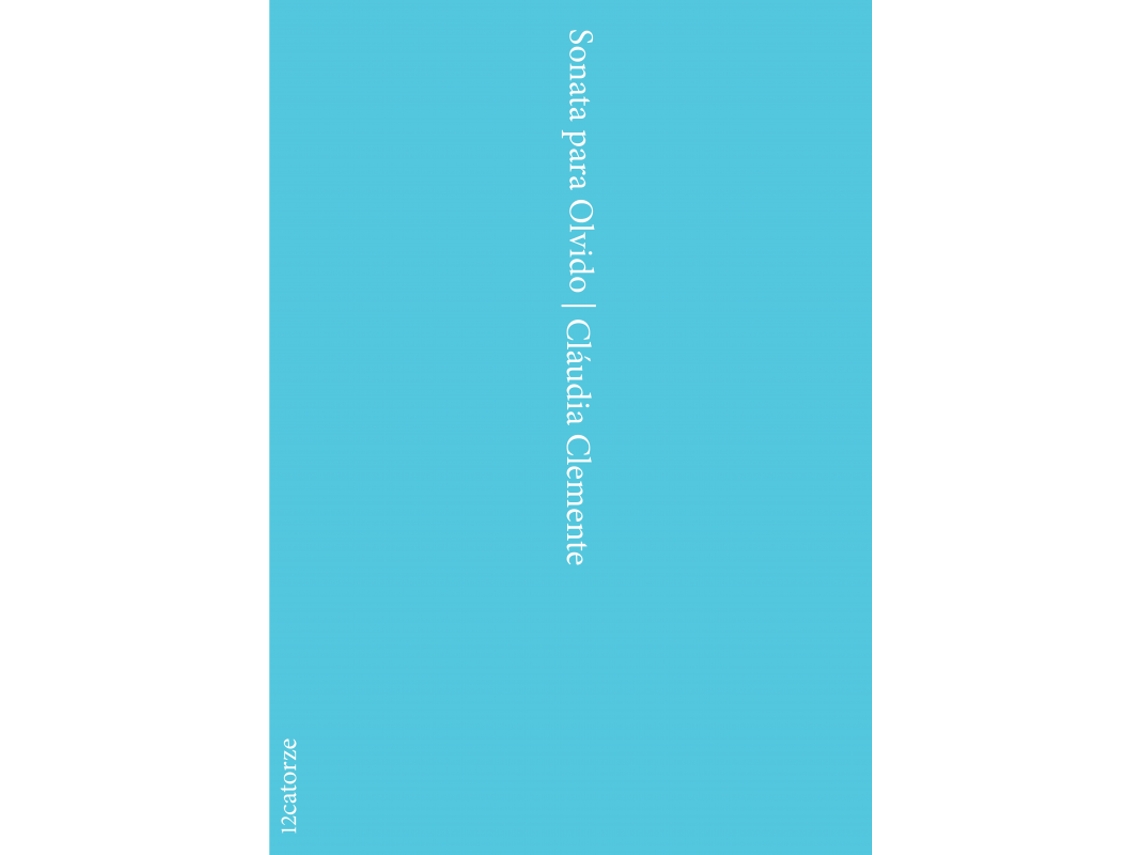 Livro Sonata para Olvido de Cláudia Clemente .