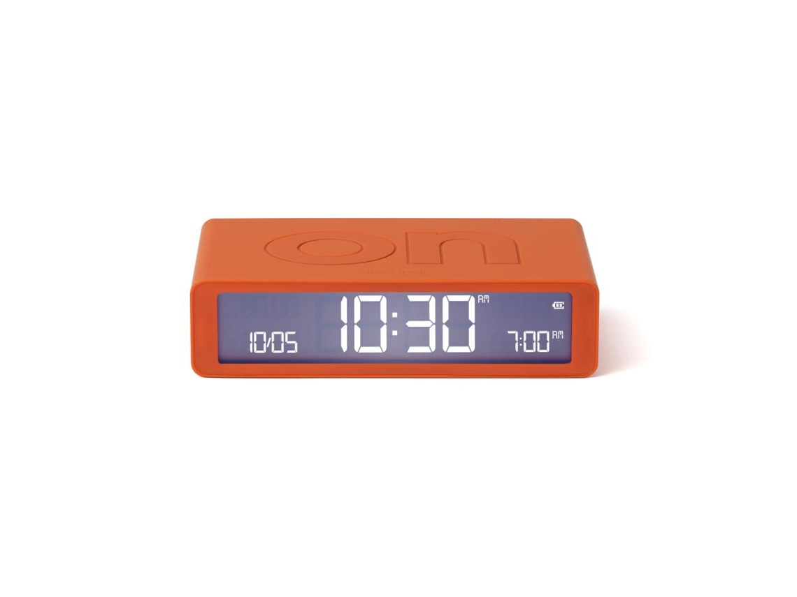 Despertador LEXON FLIP Classic (Laranja) 