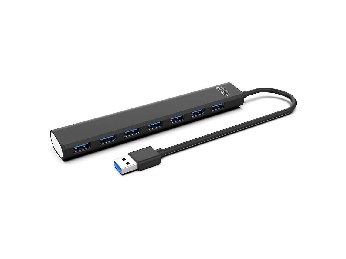 Divisor de 7 Portas Usb 3.0 de Alta Velocidade para Computador Receptor de Notebook Pc Laptop ALLINLESS