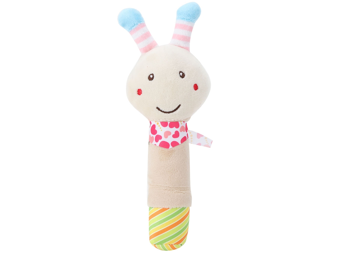 Mali chocalhos de Mão de Pelúcia Animal Fofo para Bebê com Design Cute e Leve