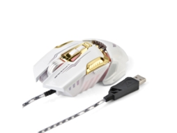 Rato com Fio LAXISCREED (7 Botões com Dpi Ajustável e Luz Led)