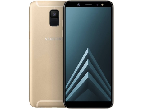 Smartphone SAMSUNG Galaxy A6 32 GB Dourado — Android 8 | 5.6'' | Octa-Core | 3 GB RAM | Dual SIM