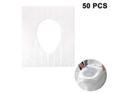 Proteção Sanitária Para Viagens E Treinamento Para Usar O Penico, Capas Descartáveis Para Assento Sanitário, Design Extragrande, Tiras Adesivas Antide