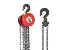 Talha De Corrente Manual Com Gancho Resistente, 2 Toneladas, 6m, Vermelho