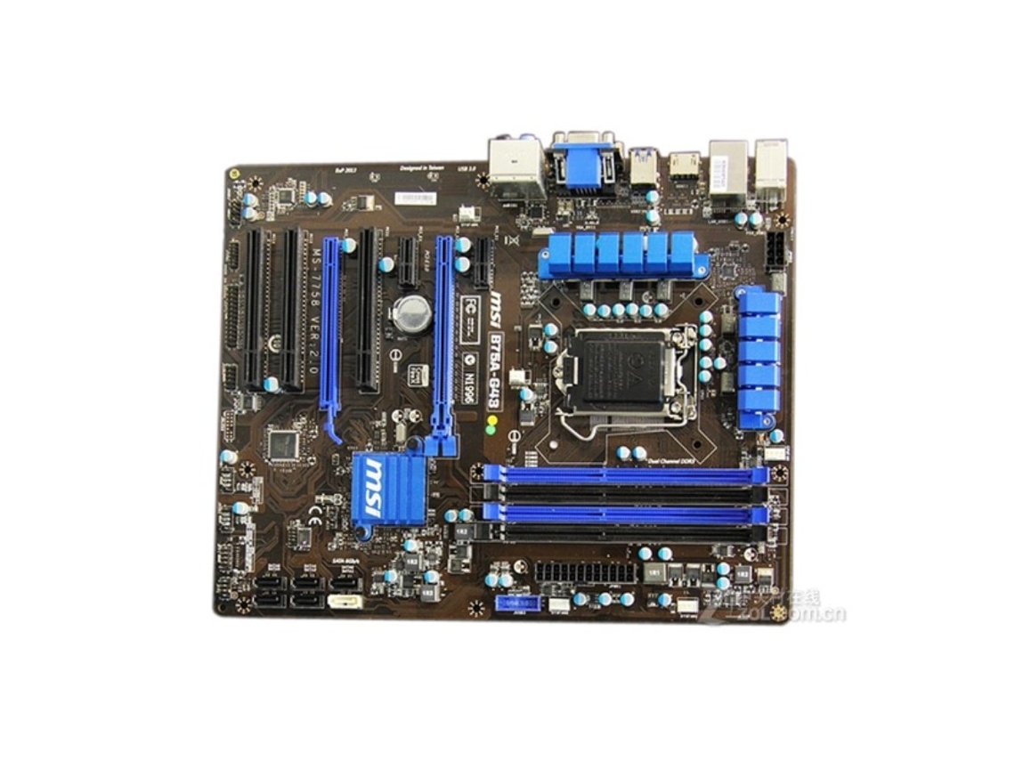 Motherboard MSI B75a g43 (socket Lga 1155 Intel B75 Ddr3 Atx)