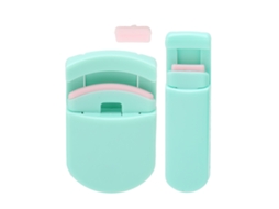 2pcs Cilios Curler Ângulo Largo Parcial Fofo Com Bola De Silicone De Reposição Para Mulheres Meninas Verde