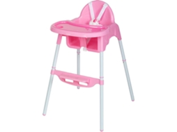 Cadeira de Refeição TOP PLASTIMYR Rosa
