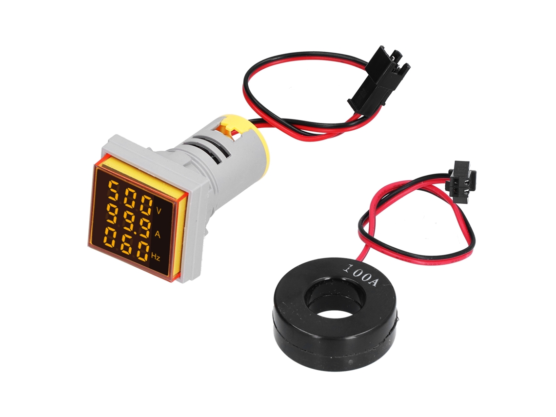 Indicador Led Digital 60 500v Ac 0 100a