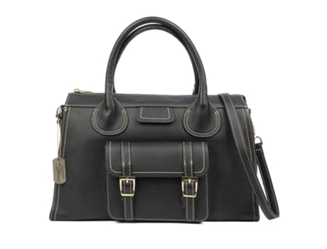 Mala De Ombro De Mulher Firenze Artegiani Bagaladi Autêntico Dollaro Pele Preto (28)