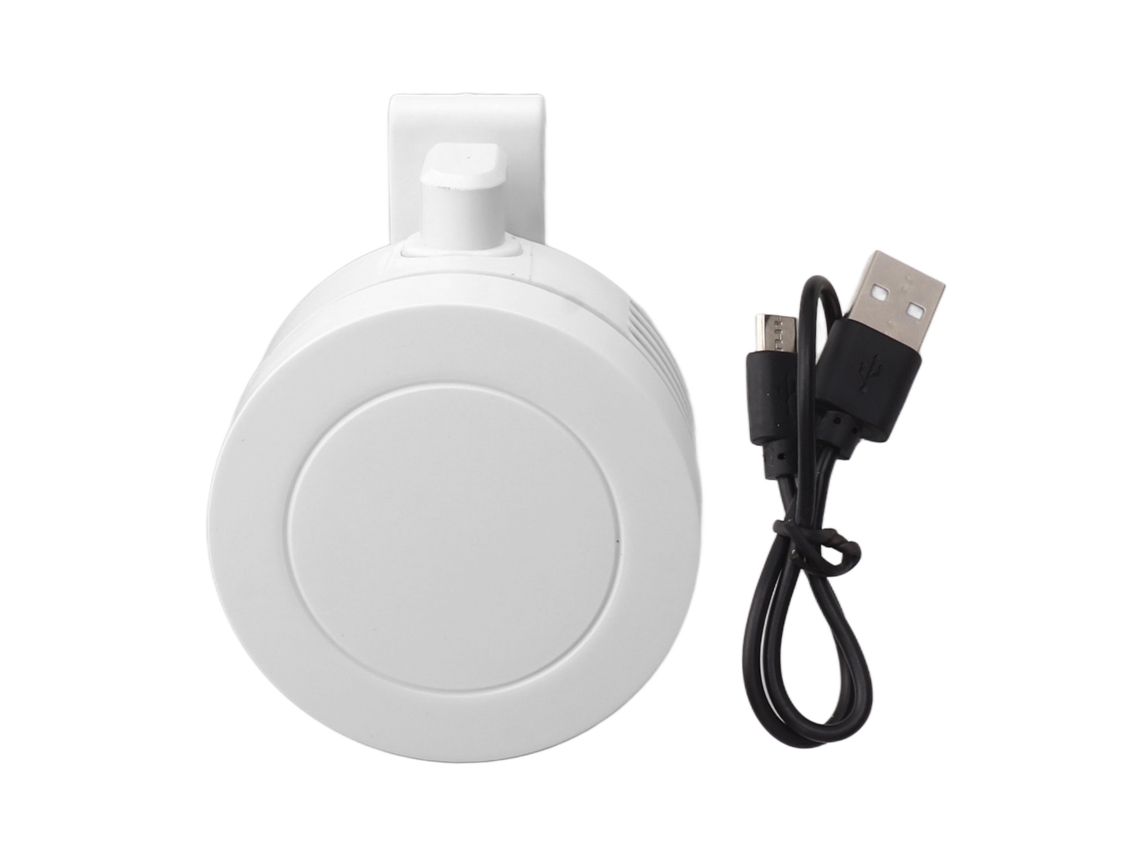 Ventilador Portátil Usb Recarregável Bateria 900mah Baixo Ruído