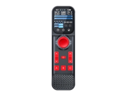 Transmissor Rádio Hotrc Ds800 2.4ghz 8ch Fhss Tela Toque 2" Receptor F 08a para Carros Barcos Tanques Rc Preto MDUG