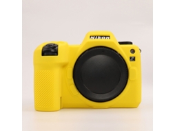 Capa para Nikon Z6iii Case Protetora Silicone para Câmera com Proteção Contra Quedas CUICH (amarela)