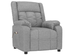 Massage Chair, Massage Chairs Vidaxl Cinzeto Tecido