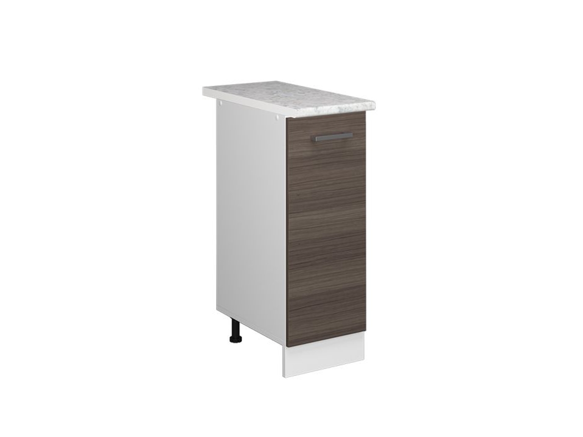 Armário de cozinha VICCO R-Line, cinza, 30 cm com bancada