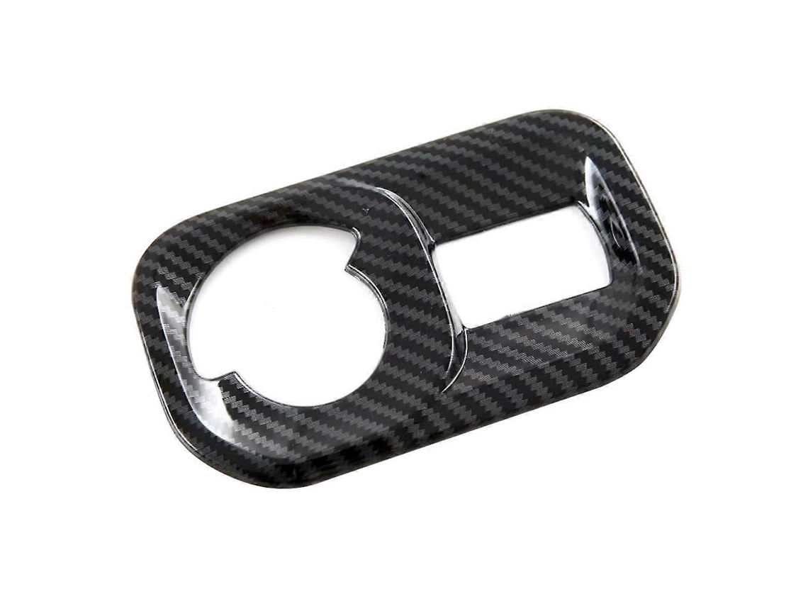 Capa Botão Alavanca Luzes Ram 1500 2023 2024 Acessório Interior Abs Carbon Fib