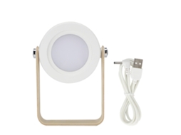 Lâmpada Led Recarregável Usb com Ajuste de Pasta para Camping