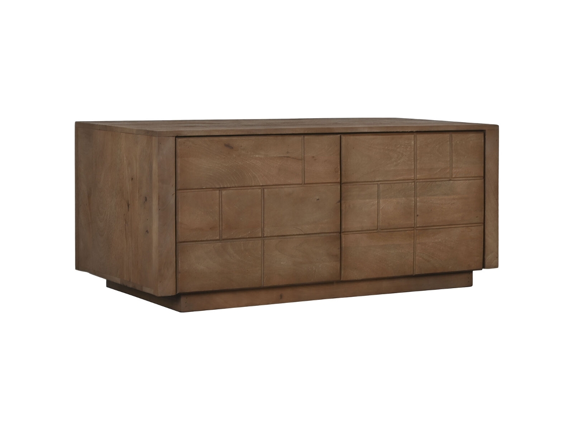 Mesa de Centro HOME ESPRIT Natural 110 X 50 X 46 cm