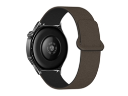 Pulseira De Relógio Em Silicone Magnético Macio Com Estampa De Madeira Cloud Wood E Fecho Reverso.