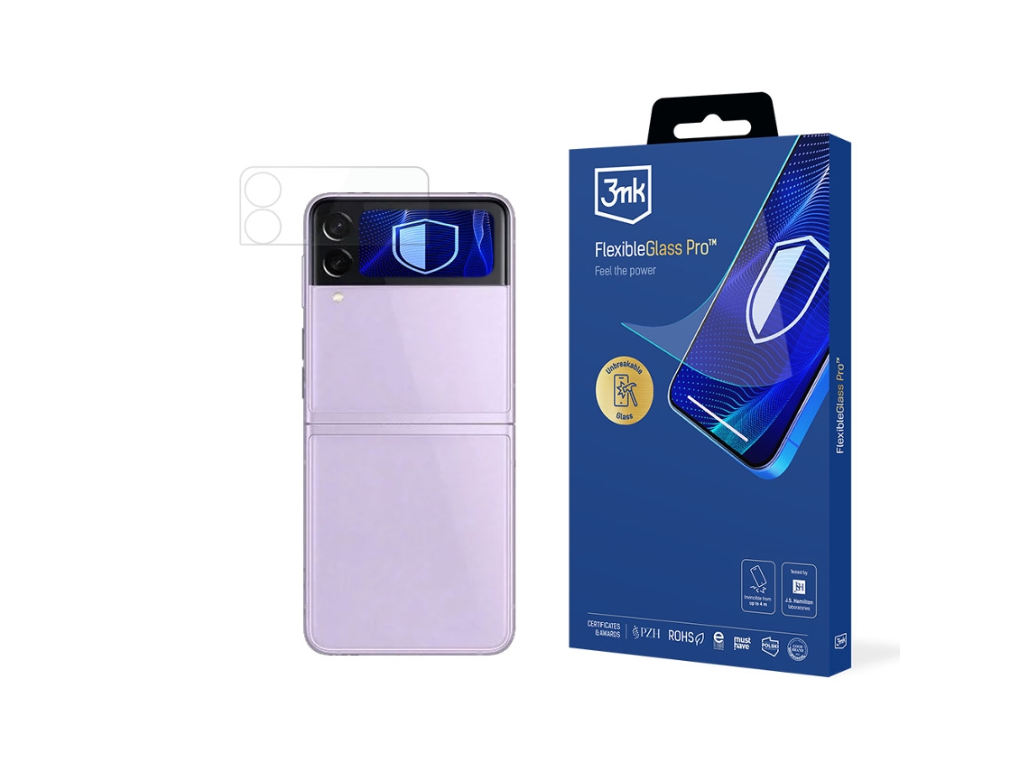 Pelicula de Vidro 3MK Samsung Galaxy Z Flip 3 5G (Front)