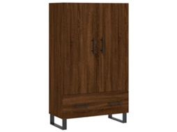 Armário Alto MAISON EXCLUSIVE Derivados Madeira Carvalho Castanho (69,5x31x115 cm)