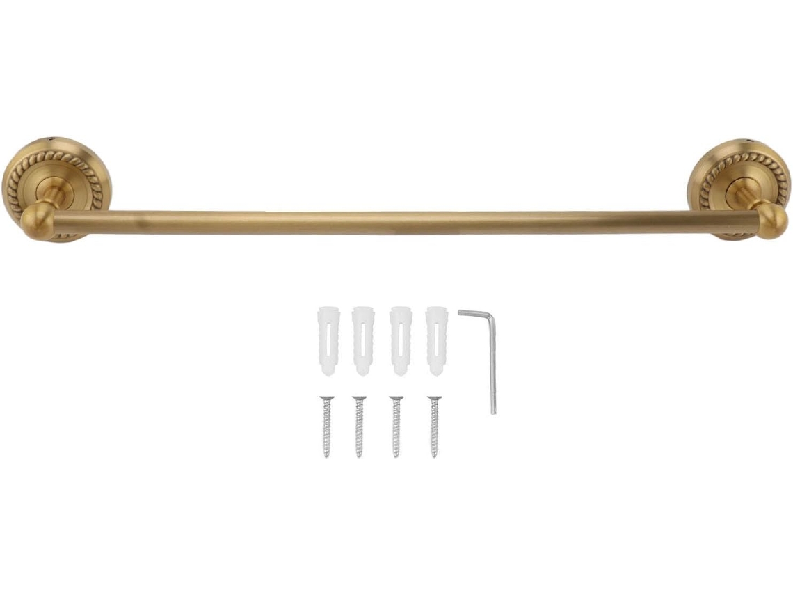 Suporte De Toalha Cobre, 51cm 20, 1 Polegadas, Para Parede, Ideal Para Secar Toalhas De Cozinha, Cozinha E Banheiro