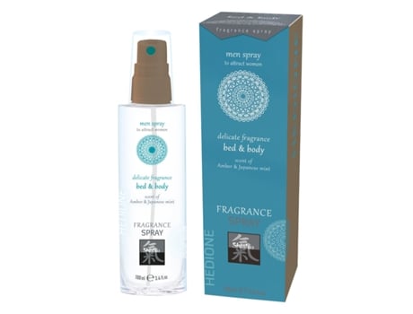 Feromônios De Cama E Fragrância Corporal Masculina Âmbar E Menta Japonesa SHIATSU