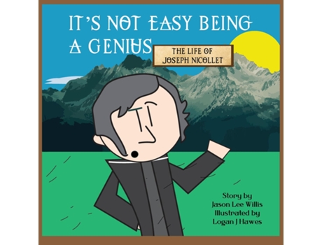 Livro Its Not Easy Being a Genius de Jason Lee Willis (Inglês)