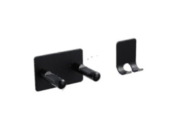 Suporte para Secador de Cabelo Dyson para Banheiro, 1 Peça, Preto. TAISHENGDA
