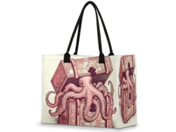 Mochila Mandala e Borboletas Tropicallife (32x15x44cm) tecido