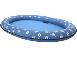 Piscina Inflável Dobrável para Animais de Estimação, Azul, Tapete Flutuante Portátil Cães e Gatos CHABERLU