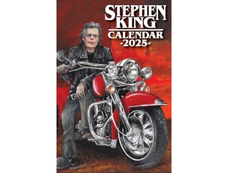 Livro 2025 Stephen King Calendar Meeting Stephen King de Dave Hinchberger (Inglês - Capa Dura)