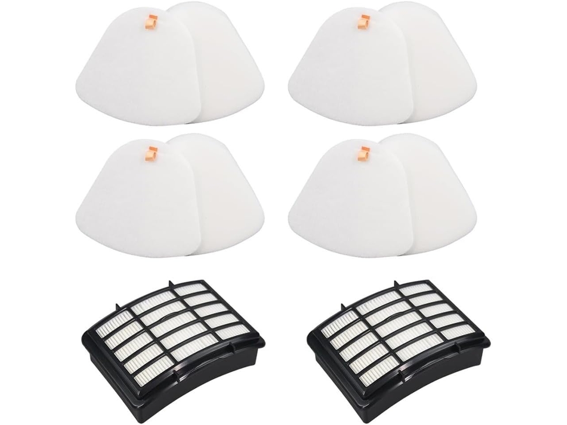 Kit De Filtros Reposição Para Aspiradores Verticais Modelos Cu512,